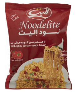 نودل با طعم سس گوجه فرنگی تند الیت - 75 گرم
