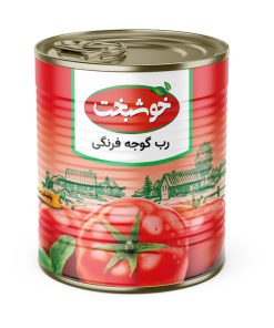 رب گوجه فرنگی خوشبخت مقدار 800 گرم