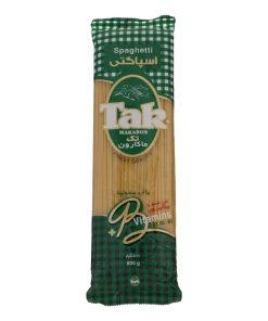 اسپاگتی قطر 1.4 حاوی ویتامین تک ماکارون - 500 گرم