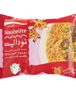 نودل با طعم گوشت آماده لذیذ - 75 گرم